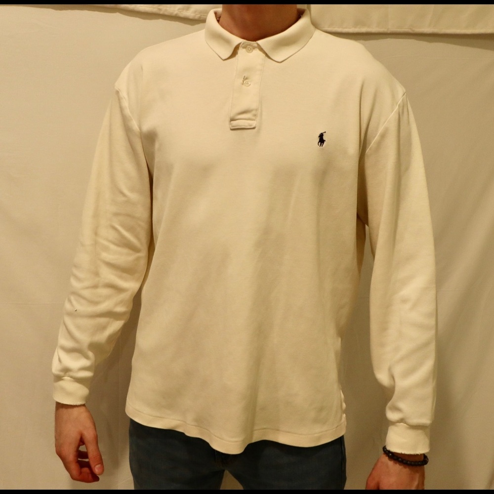 Long Sleeved Polo Ralph Lauren Shirt.